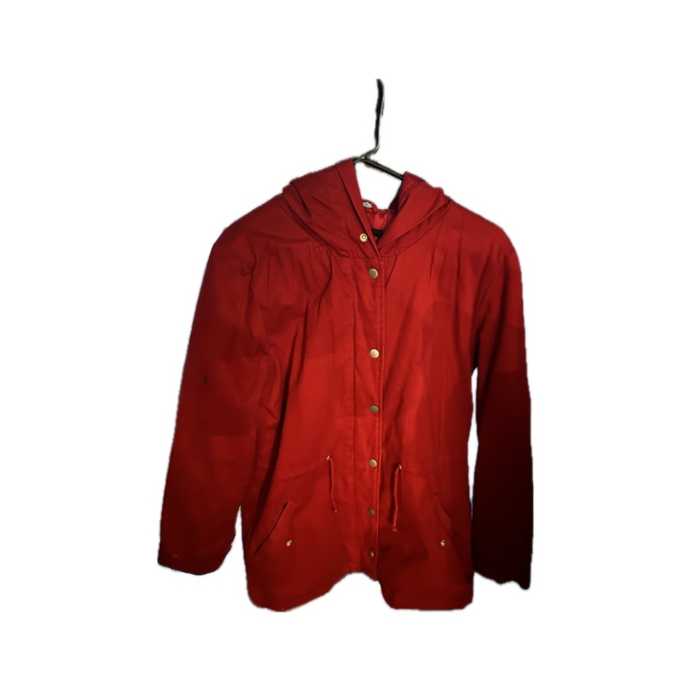 Red Coat With Hood